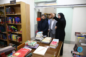 بازدید دبیرکل نهاد از کتابخانه امام خمینی (ره) در سفر به استان سمنان
