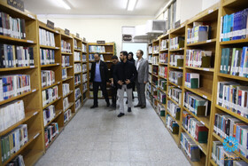 بازدید دبیرکل نهاد از کتابخانه امام خمینی (ره) در سفر به استان سمنان