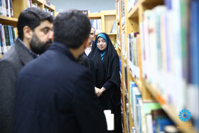 بازدید دبیرکل نهاد از کتابخانه ایوانکی استان سمنان