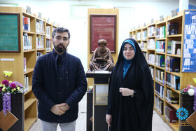 بازدید دبیرکل نهاد از کتابخانه ایوانکی استان سمنان