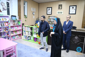 بازدید دبیرکل نهاد از کتابخانه ایوانکی استان سمنان