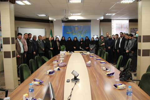 مراسم تکریم و معارفه سرپرست ادارهکل کتابخانههای عمومی استان مرکزی برگزار شد