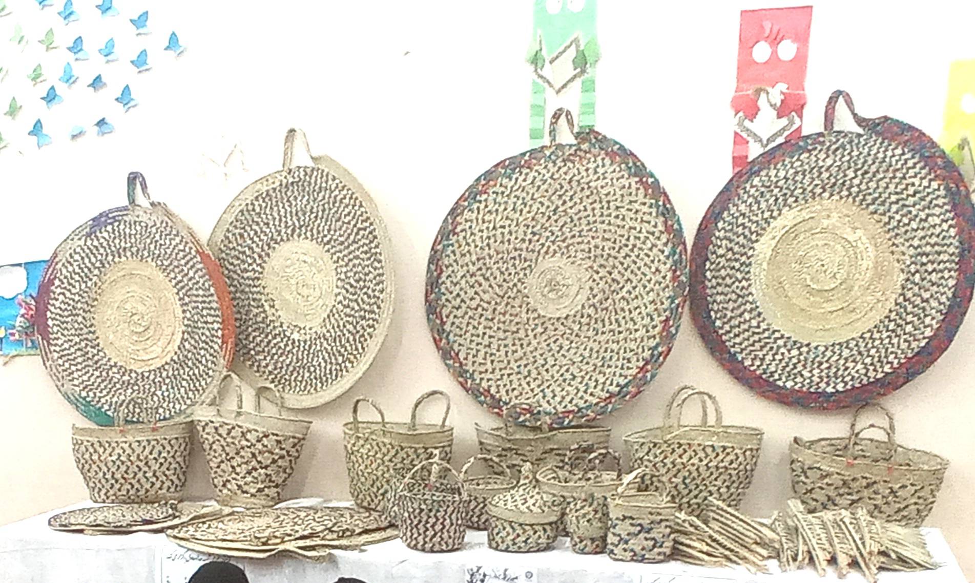 گره خوردن تار و پود کسبوکار حصیربافی در کتابخانه