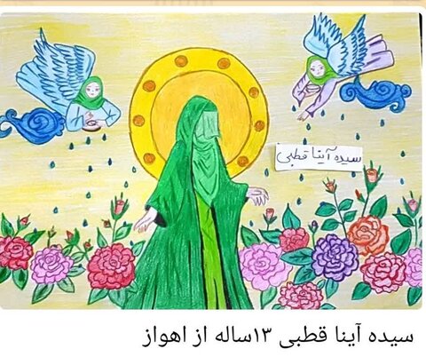 روایت غافلگیری کتابدار روستای احمدآباد از استقبال پویشی با عطر مادر