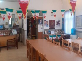 برافراشته شدن پرچم مقدس جمهوری اسلامی ایران در کتابخانه های عمومی کرمان