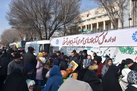 برپایی غرفه با عنوان «ایران، سرزمین فرهنگ و کتاب» در راهپیمایی یوم الله ۲۲ بهمن سال ۱۴۰۱ توسط اداره کل کتابخانه های عمومی آذربایجان شرقی