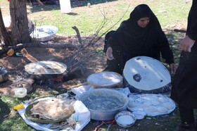 جشنواره «طعم کتاب با عشایر» در روستای دیونی شهرستان دزفول