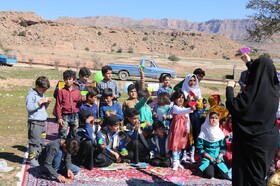 جشنواره طعم کتاب با عشایر در روستای دیونی شهرستان دزفول