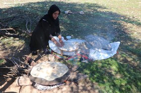 جشنواره «طعم کتاب با عشایر» در روستای دیونی شهرستان دزفول