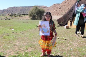 جشنواره «طعم کتاب با عشایر» در روستای دیونی شهرستان دزفول