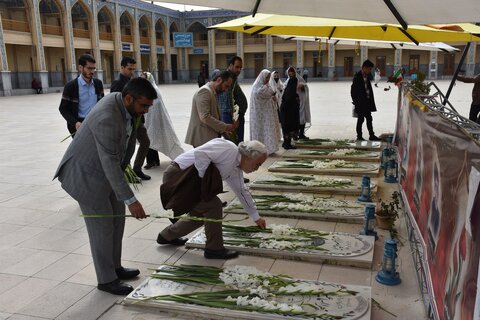 بازید مسئولان نهاد از پروژه کتابخانه شهید دستغیب و کتابخانه تاریخی حافظیه شیراز 