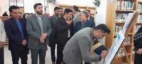 حضور مجید رییسی کیا، شهردار محترم دشتک در طرح کتابخانه گردی کتابخانه شهید باهنر اردل 