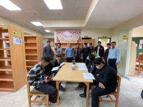 برنامه کتابخانه گردی در کتابخانه انندیشه شهر ارکواز ملکشاهی