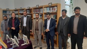 حضور فرماندار شهرستان سنقر در مراسم سالروز تاسیس نهاد کتابخانه ها در طرح کتابخانه گردی 1