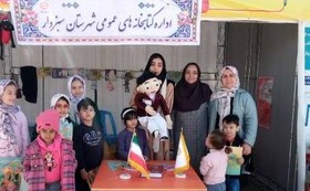 ارائه خدمات کتابخانه‌ای در ایام نوروز به همت کتابخانه‌های عمومی خراسان رضوی در ایستگاه های استقبال از زائران نوروزی