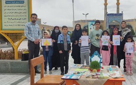 ارائه خدمات کتابخانه‌ای در ایام نوروز به همت کتابخانه‌های عمومی خراسان رضوی در ایستگاه های استقبال از زائران نوروزی