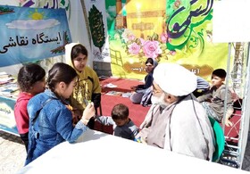 ارائه خدمات کتابخانه‌ای در ایام نوروز به همت کتابخانه‌های عمومی خراسان رضوی در ایستگاه های استقبال از زائران نوروزی