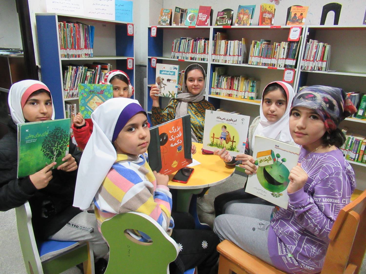 کتابخانه ایدهآل خانه دوم بچهها است