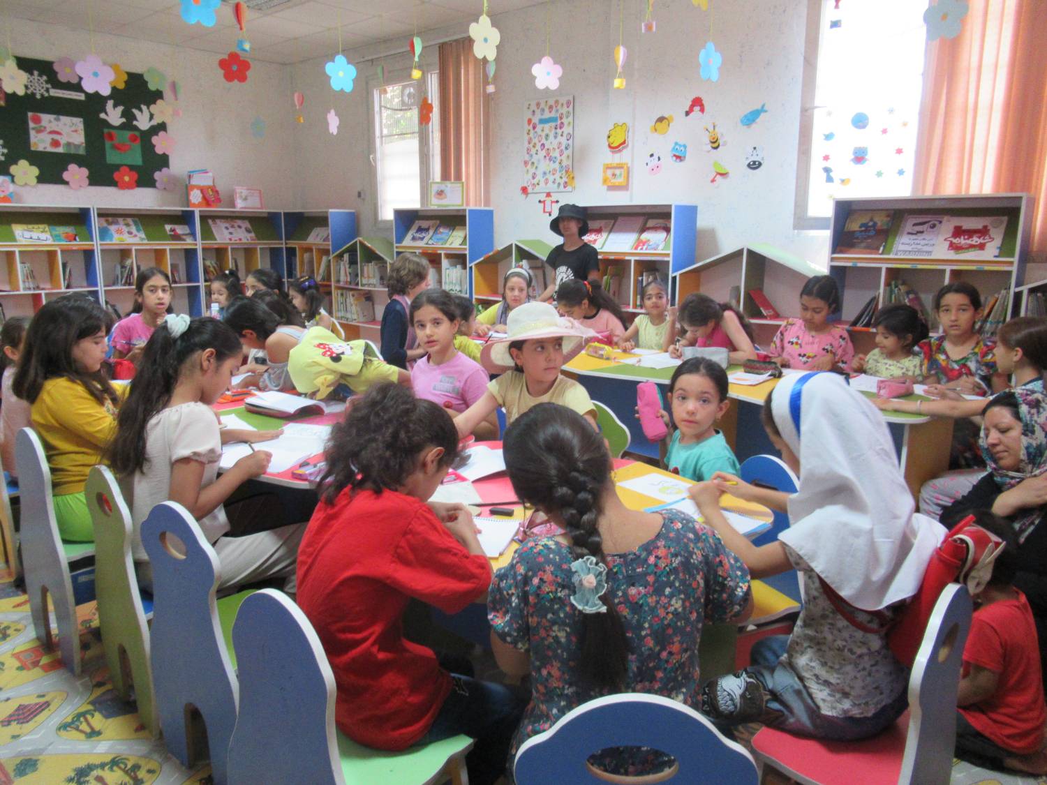 کتابخانه ایدهآل خانه دوم بچهها است