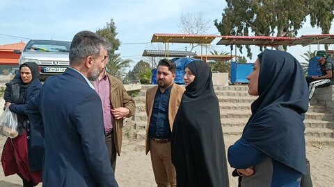 اجرای طرح ساحل دانایی در سواحل نمونه گردشگری مازندران