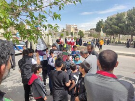 حضور کتابداران و کارکنان اداره کل کتابخانه‌های عمومی خراسان‌شمالی در راهپیمایی روز جهانی قدس