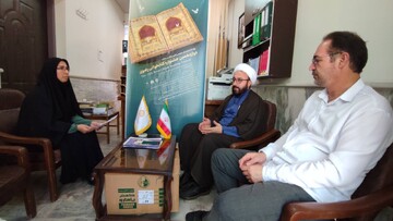 دیدار مسئول فرهنگی زندان با رئیس اداره کتابخانه های عمومی شهرستان جلفا