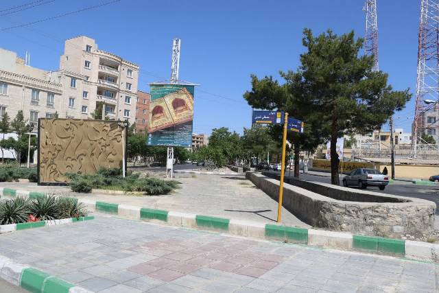 تبلیغات محیطی جشنواره کتابخوانی رضوی در سمنان