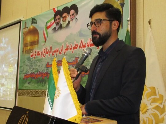 ساختمان جدید کتابخانه ولیعصر(عج) شهر باباحیدر افتتاح شد