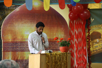 جشن میلاد امام رضا (ع) در کتابخانه مرکزی همدان