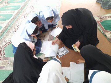 ایستگاه نقاشی رضوی در مصلی فردیس