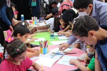 ایستگاه کتابخوانی «شمیم عطر رضوی» در شهر اراک