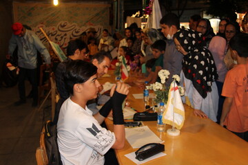 ایستگاه کتابخوانی «شمیم عطر رضوی» در شهر اراک