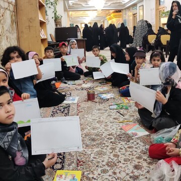 حضور کتابداران قم در حرم مطهر حضرت معصومه(س)