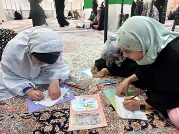 حضور کتابداران قم در حرم مطهر حضرت معصومه(س)