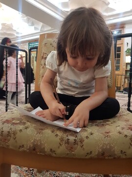 حضور کتابداران قم در حرم مطهر حضرت معصومه(س)