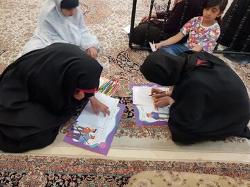 حضور کتابداران قم در حرم مطهر حضرت معصومه(س)