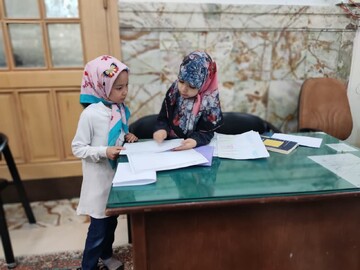 حضور کتابداران قم در حرم مطهر حضرت معصومه(س)