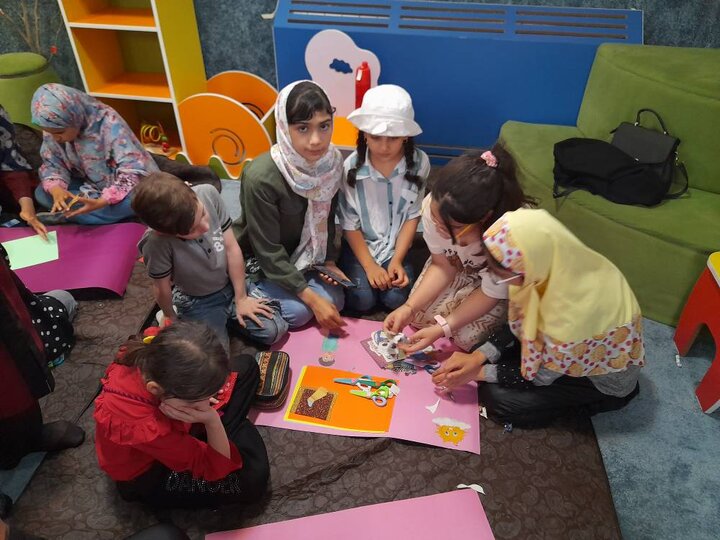 اجرای طرح «بیا با هم بسازیم» در کتابخانه قاصدک فردیس