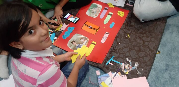 اجرای طرح «بیا با هم بسازیم» در کتابخانه قاصدک فردیس 