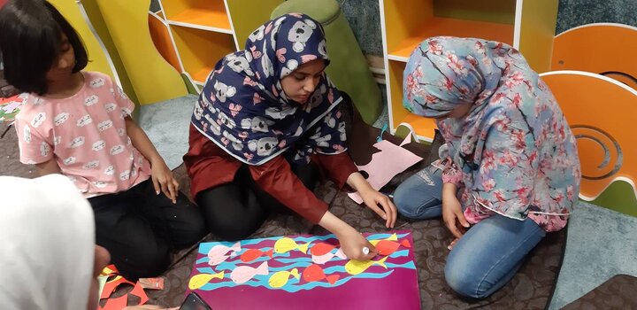 اجرای طرح «بیا با هم بسازیم» در کتابخانه قاصدک فردیس 