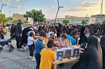 حضور فعال کتابخانه های عمومی آذربایجان شرقی در مسیر راهپیمایی عید غدیرخم