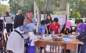 حضور فعال کتابخانه های عمومی آذربایجان شرقی در مسیر راهپیمایی عید غدیرخم