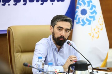 مهدی رمضانی دبیرکل نهاد - نشست هم اندیشی دبیرکل نهاد با اعضای هیئت مدیره انجمن ناشران کتاب کودک و نوجوان