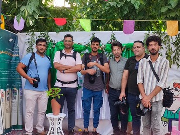 موکب کتابخانه های عمومی استان چهارمحال و بختیاری در مهمانی بزرگ غدیر شهرکرد