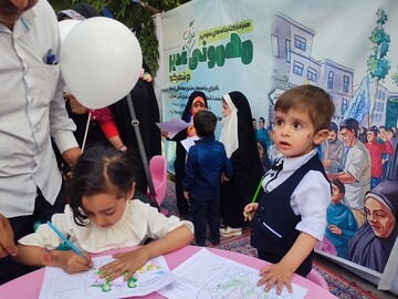 موکب کتابخانه های عمومی استان چهارمحال و بختیاری در مهمانی بزرگ غدیر شهرکرد