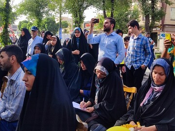 موکب کتابخانه های عمومی استان چهارمحال و بختیاری در مهمانی بزرگ غدیر شهرکرد