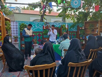 موکب کتابخانه های عمومی استان چهارمحال و بختیاری در مهمانی بزرگ غدیر شهرکرد