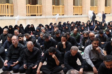 مراسم عزاداری سرور و سالار شهیدان حضرت اباعبدالله الحسین در ستاد مرکزی نهاد