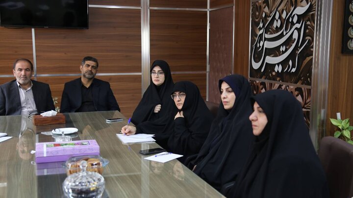 دیدار مدیرکل کتابخانه های عمومی مازندران با مدیرکل بهزیستی مازندران 