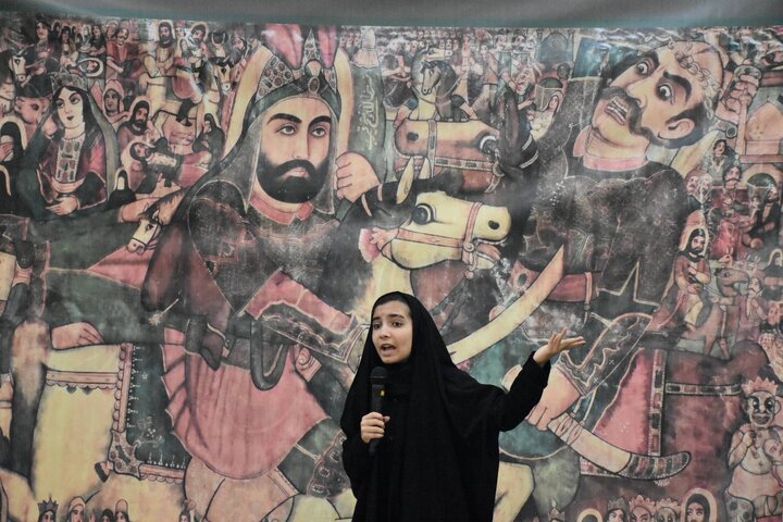 کارگاه آموزشی نقالی و پرده خوانی ویژه کتابداران در کتابخانه مرکزی تبریز 